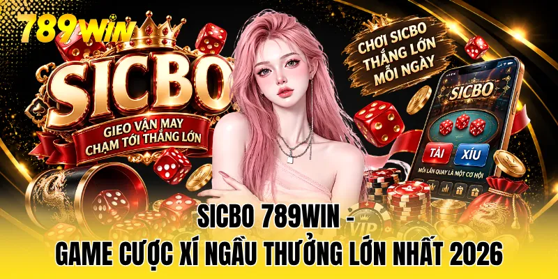 Sicbo 789WIN - Game Cược Xí Ngầu Thưởng Lớn Nhất 2026